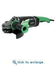 Hitachi G23SCY 9" 15-Amp Low Vibration Angle Grinder AC/DC
