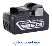 Metabo HPT BSL1860 18-Volt 6.0-Amp Hour Lithium Ion Battery (338890M)