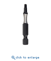 Milwaukee Electric Tool #1 Square Recess Shockwave&trade; 2&quot; Power Bit 48-32-4471