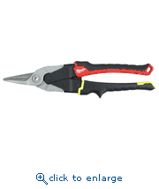 Milwaukee Electric Tool Aviation Snips, Straight Cutting 48-22-4030