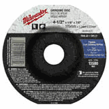 Milwaukee Electric Tool Grinding Wheel 5 in. x 1/4 in. x 7/8 in. (Type 27) 49-94-5730