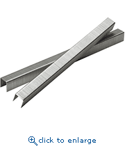 NailPro JA-A11-3/8SS 3/8" 20 Gauge 7/16" Crown 304 Stainless Steel Staples (5,000/Box) A11/T50