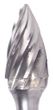 Pearl Abrasive 881210 CBSG1NF 1/4" x 5/8" x 1/4" Premium Aluminum Cut Carbide Bur SG-1 NF -  Arch Pointed Nose (1/Box)