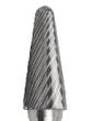 Pearl Abrasive 881217 CBSL3NF 3/8" x 1-1/16" x 1/4" Premium Aluminum Cut Carbide Bur SL-3 NF - Conical Ball Nose (1/Box)