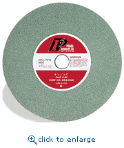 Pearl Abrasive BG710060 7" x 1" x 1" Green SC Bench Grinding Wheels for Metal, Type 1 Shape, C60 Grit