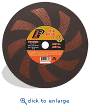Pearl Abrasive CW12MASR 12 x 7/64 x 1 SRT&trade; Cut-Off Wheels, SRT36, 10/Box