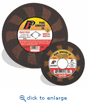 Pearl Abrasive CW410SRT 4 x 1/16 x 3/8 SRT&trade; Small Diameter Cut-Off Wheels, SRT46, 25/Box