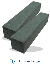 Pearl Abrasive DCS82160 8 x 1-1/2 x 1-1/2 Pearl Dressing Stick, C60