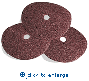 Pearl Abrasive FD4036X 4 x 5/8 Silver Line&trade; Aluminum Oxide Fiber Discs for Metal, A36 Grit, 25/Box