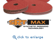 Pearl Abrasive FD7080SRT 7 x 7/8 SRT MAX&trade; Ceramic Resin Fiber Discs with Top-Size Cooling Agent, 80 Grit, 25/Box