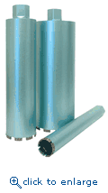Pearl Abrasive HB0158PT 1-5/8 x 14 x 5/8-11 P4&trade; Turbo/Pointed Seg. Concrete Wet Core Bit