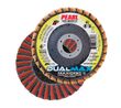 Pearl Abrasive MXD4580 881301 4-1/2" x 7/8" Type 29 Aluminum Oxide A80/Medium Maxidisc DualMax Interleaf Surface Conditioning Flap Discs (10/Box)