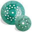 Pearl Abrasive P4&trade; Concrete & Masonry Swirl Cup Wheels
