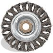Pearl Abrasive Regular Twist Tempered Wire Knot Wheels