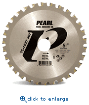 Pearl Abrasive TC007M 7 x 20mm TC-1000&trade; Titanium Carbide Tip Blade, 36 Teeth