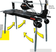 Pearl Abrasive VX10RSPRO 10" Rail Saw