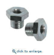 Pearl Abrasive WBAD5810 5/8-11 to M10 x 1.25 arbor Wirebrush Adapter