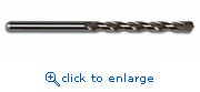 Powers Fasteners 00594 1/4" X 6" Heavy Duty Straight Shank Carbide Hammer Drill Bits BULK (25/Box)