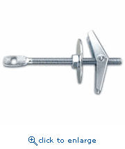 Powers Fasteners 04247 1/4" x 4" Tie-Wire Acoustical Toggle Bolt Hollow Wall Anchor (100/Box)