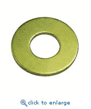 Powers Fasteners 045009 3/4" Zinc Yellow Flat Washers USS Grade 8 (25/Box)