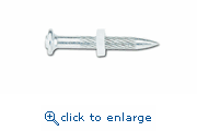 Powers Fasteners 50201 5/8" (16mm) 8mm Head Spiral CSI Drive Pins - Powder Actuated (100/Box)