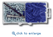 Powers J08938 Bantam Plug (Kit# B-12) - Plastic Wall Anchor (1/Each)