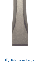 Simpson Strong-Tie CHMXF10012 1" x 12" SDS-max Shank Flat Chisel