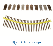 Simpson Strong-Tie DCU234STN03 Quik Drive System #10 x 2-3/4" Quik Guard Coating T20 6-Lobe Drive Cap Head Tri-Lobe Threads Double-Cut Point Tan 03 Color Deck-Drive DCU COMPOSITE Screw (Collated) (1,000/Box)