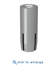 Simpson Strong-Tie DIA376SS 1/2" Drill Bit Diameter 1-9/16" Length 3/8" Rod Diameter 5/8" Thread Length 16 TPI Type 316 Stainless Steel Drop-In (DIA) Internally Threaded Anchor (50 ct)