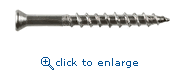 Simpson Strong-Tie T07225FWP #7 x 2-1/4" Type 316 Stainless Steel 0.230" Head Diameter T15 6-Lobe Trim Head Box Threads Sharp Point - Deck-Drive DWP WOOD SS Screw (86 ct)