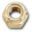 Yellow Zinc Nylon Insert Locknuts NC Grade 8