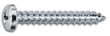 Zinc Tap Screw Pan Square Head