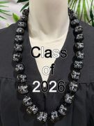 Hawaiian Kukui Nut Graduation Lei-Class of 2026-Custom Lei