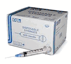 EXEL SYRINGE / NEEDLE 5CC 22G x 1"
