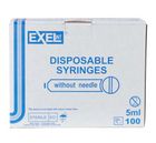 EXEL 5mL SYRINGE with LUER-LOCK TIP (26230)