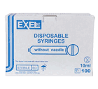 EXEL 10mL SYRINGE with LUER-LOCK TIP (26265)