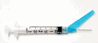 EXEL SECURETOUCH® SAFETY SYRINGES 3CC 23G x1"