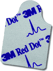 3M Red Dot™ ECG Tab Style Electrodes (2360)