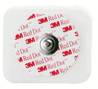 3M Red Dot™ Foam Adhesive Gel EKG Electrode (2560)