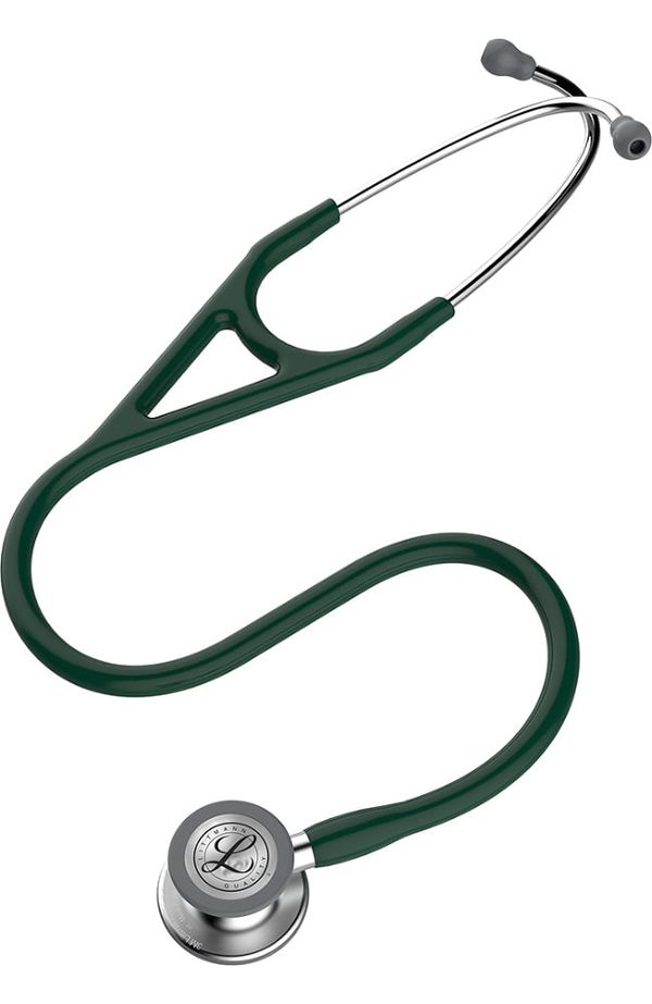 3M Littmann Cardiology IV Diagnostic Stethoscope 27" Hunter Green Tube 6155