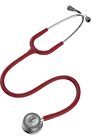 3M Littmann Classic III Monitoring Stethoscope 27" Burgundy Tube (5868)