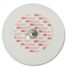 3M Red Dot™ Tape EKG Electrode (2249‑50) with Skin Abrader