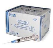 EXEL SYRINGE / NEEDLE 5CC 21G x 1"