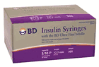 BD ULTRA-FINE INSULIN SYRINGE 3/10cc 30g x 1/2" (328431)