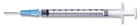 BD TUBERCULIN (TB) SYRINGE 1CC 27G x 1/2" (309623)