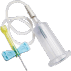 BD Winged Blood Collection Set 23G x 3/4" with 12" Tubing and Attached Holder (368656)