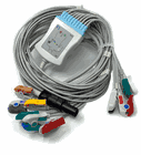 Quinton EKG Stress Test Patient Cable for Q‑Stress (60‑00180‑01) 25", Pinch