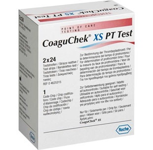 Roche CoaguChek PT/INR Test Strips 04625315160 | Beck-Lee