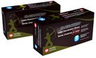 Dynarex BLACK ARROW Latex Exam Gloves SMALL  (2321)