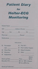 EKG Holter & Event Patient Diaries
